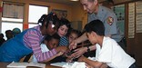 Rangers lead hands on activities in the park, in schools, and in local community centers and museums.