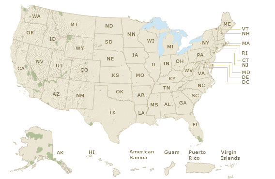 US National Parks