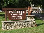 Entrance sign at Knob Creek