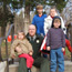 Getting your picture took with the Park Guide