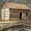 Cabin at the Knob Creek farm