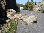 Park Loop Road Debris