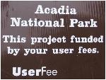 Sign - This project funded by your user fees.