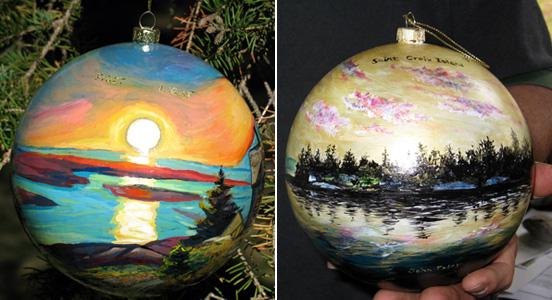 Holiday Ornaments - Acadia and Saint Croix