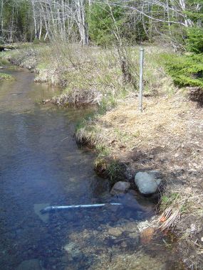 USGS stream gage at Otter Creek