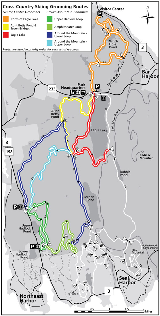 Cross-Country Ski Routes