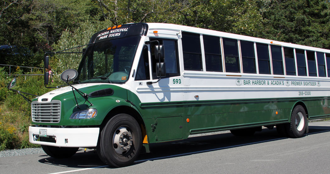 Acadia National Park Tours bus