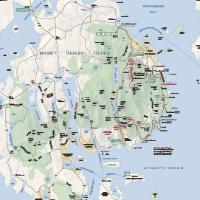 Acadia Detailed Map