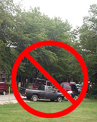 No Off-Road Parking