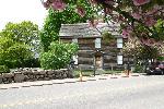 Across the street from the John Adams Birthplace
