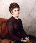 Mary Ogden Adams by Francis D. Millet, 1876