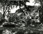 Front of the Old House with car, C. 1950s