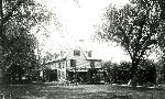 Old House with Portico, C. 1880
