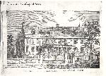 Woodcut of the Residence of John Quincy, 1846