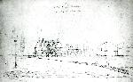 Sketch of the Mansion by Abigail Smith Adams, 1820