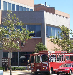 Outside view of the Visitor Center