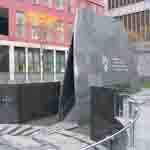 Memorial at African Burial Ground