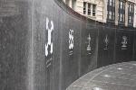 Curving Memorial Wall