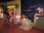 Exhibit with interactive element