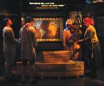 Burial Scene exhibit