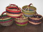 Baskets in the museum shop