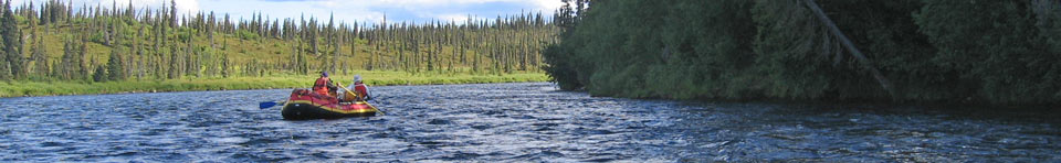 Rafters on the Alganak Wild River