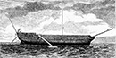The HMS Jersey in 1782 The HMS Jersey in 1782