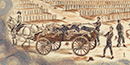 Prisoner illustration of the dead wagon Prisoner illustration of the dead wagon
