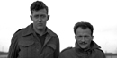 Hisotirc photo of two POWs held in Germany during WWII Hisotirc photo of two POWs held in Germany during WWII