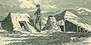 1866 drawing of prisoner shelters 1866 drawing of prisoner shelters