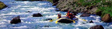 Rafting through The Gates of Aniakchak Caldera