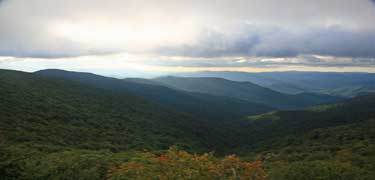 Sunset from the Parkway