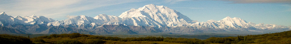 Image of Mount McKinley and the Alaska Range