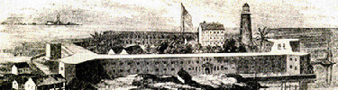 Rendering of Fort Jefferson