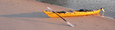 Kayak on the Beach