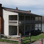 Buckner's headquarters, and where a surrender was discussed...