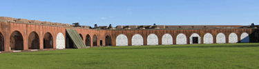 Interior of Fort Pulaski