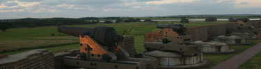 Fort Pulaski's mounted cannon