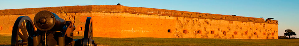 The Battle Scarred Walls of Fort Pulaski