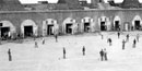48th New York Volunteers playing baseball at Fort Pulaski, 1862 48th New York Volunteers playing baseball at Fort Pulaski, 1862