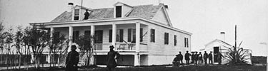 Hospital, Cockspur Island, 1863