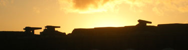 Sunrise over Fort Pulaski