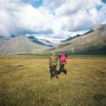 Hikers in the Oolah Valley