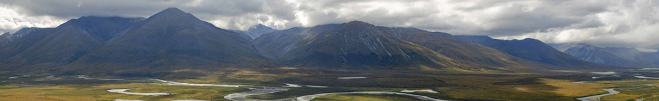 Image of mountains and river