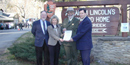 Picture of Deed Presentation to the National Park Service for the Knob Creek Farm Picture of Deed Presentation to the National Park Service for the Knob Creek Farm
