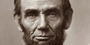 A picture of Abraham Lincoln's face A picture of Abraham Lincoln's face