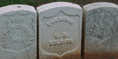 Headstones in the National Cemetery at Andersonville Headstones in the National Cemetery at Andersonville