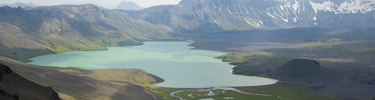 Surprise Lake from the Caldera Rim