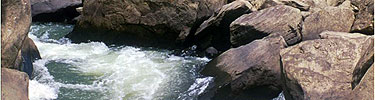 Devils Jump Rapids on Big South Fork River