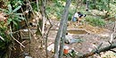 Archeology dig occuring at Big South Fork Archeology dig occuring at Big South Fork